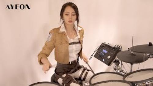 【Attack on Titan | 진격의거인】 Guren No Yumiya Cover by A-YEON 아연 드럼연주