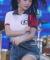 크롭티 핫팬츠 프로미스나인 노지선 움짤