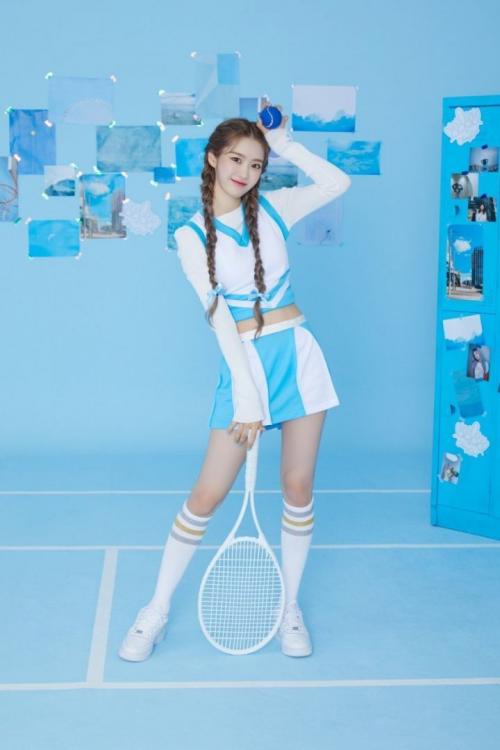오마이걸 유아, 지호 치어리더 화보