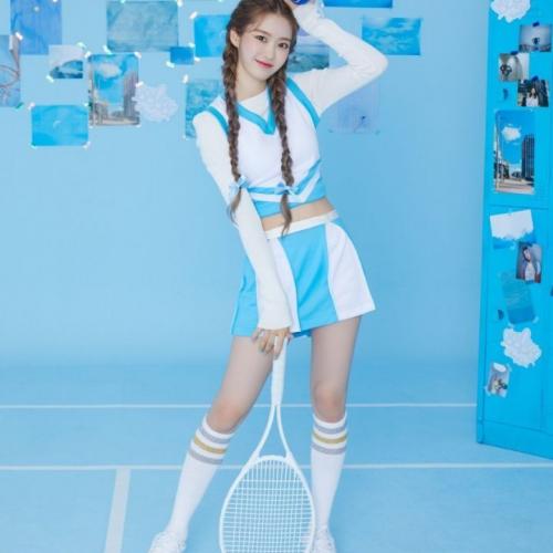 오마이걸 유아, 지호 치어리더 화보