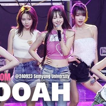 WOOAH ♬POM POM POM @240923 Semyung University 우아 폼폼폼 세명대 축제 세명대학교 대학축제