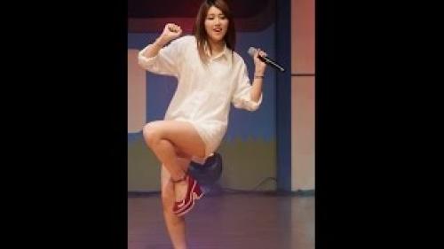 [60fps] 150813 청소년 왁자지껄 스마트영상 콘테스트 빌리언 슬기 직캠 살랑살랑 by Spinel