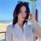아이들 미연 비키니 패션 찰랑이는 뽀얀 가슴골 + 개미허리 배꼽