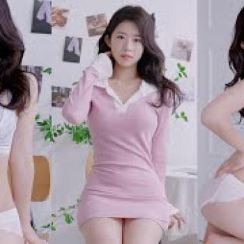 점점 벗는 낮져밤이 룩북💕 초근접 원피스 속옷 룩북 란제리 직캠 레전드 몸매