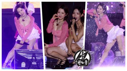 라잇썸 나영 '공연 No Cut Full Ver.(POSE! 외 4곡)' LIGHTSUM NAYOUNG (250613) @MyK FESTA in 여수 Fancam By 천둥