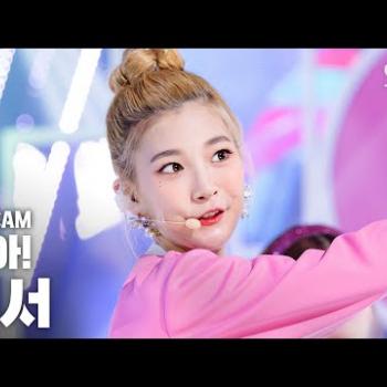 [안방1열 직캠4K] 우아! 민서 '우아!' (woo!ah! MINSEO 'woo!ah!' FanCam)│@SBS Inkigayo_2020.5.17