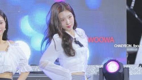190819 DIA(다이아) WOOWA 정채연Chaeyeon 4k 직캠Fancam / 평택 락페스티벌