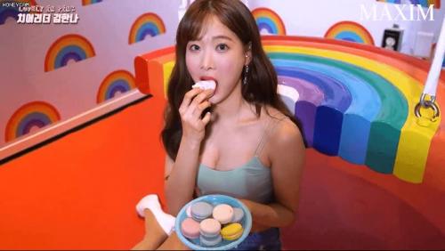김한나 치어리더 남심 자극하는 맥심