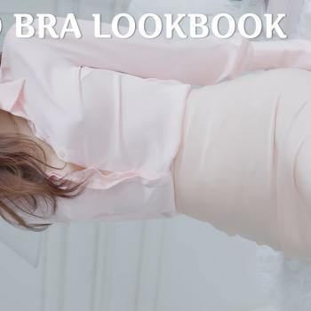 [4K 고화질 룩북] 노브라 룩북💗 레전드 몸매 스타킹 오피스룩 no bra lookbook