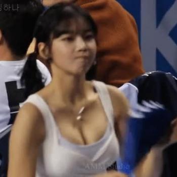 치어리더 눈나