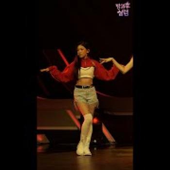 1학기 중간고사 학년대항전 3학년 #김민지 리허설 직캠 l 211219 방송